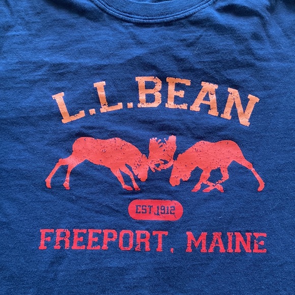 LL Bean Organic Cotton Tshirt - Picture 2 of 9